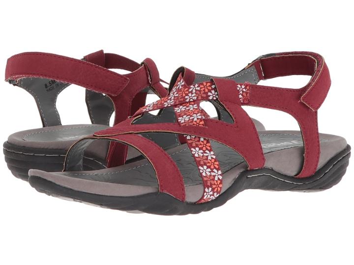 Jbu Woodland (red) Women's Shoes