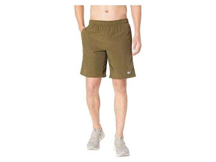 Nike Challenger 9 Running Short (olive Canvas/olive Canvas) Men's Shorts