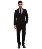 U.s. Polo Assn. Solid Suit (black) Men's Suits Sets