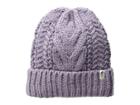 The North Face Kids Cable Minna Beanie (big Kids) (purple Sage) Beanies