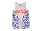 Tommy Hilfiger Kids Butterfly Tank Top (big Kids) (blushing Bride) Girl's Sleeveless