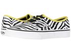 Vans Authentictm ((zebra) Green Sheen/true White) Skate Shoes