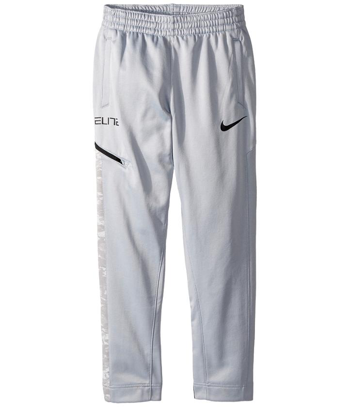 Nike Kids Therma Elite Basketball Pant (little Kids/big Kids) (wolf Grey/black/black) Boy's Casual Pants