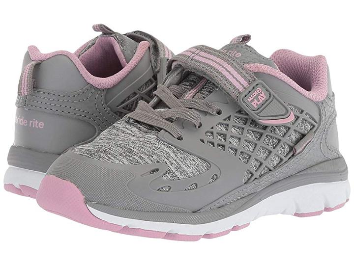 Stride Rite Made 2 Play Cannan (toddler/little Kid) (grey) Girls Shoes