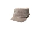 Collection Xiix Velvet And Pu Military Cap (grey) Caps