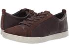 Ecco Collin 2.0 Trend Sneaker (coffee Suede/coffee Leather) Men's Lace Up Casual Shoes