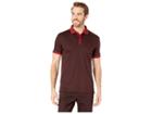 Calvin Klein Short Sleeve Polo With Contrast Trim (wine Tasting Combo) Men's Clothing