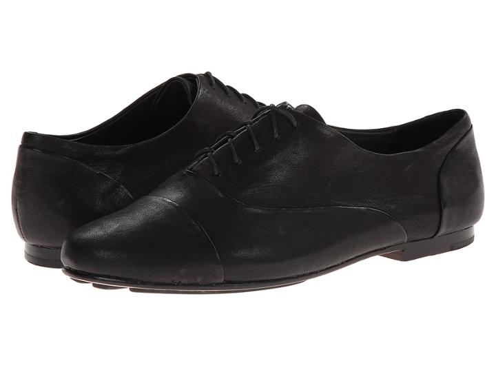 Gentle Souls By Kenneth Cole Edge Tie (black Leather) Women's Shoes
