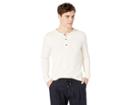 Frye Jimmy Slub Henley (buttercream) Men's Clothing