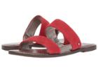 Sam Edelman Gala (red Kid Suede Leather) Women's Shoes