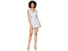 Jack By Bb Dakota Megan Stripe Side Cut Out Skort (lake Blue) Women's Skort