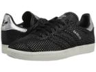 Adidas Originals Gazelle (core Black/silver Metallic) Women's Tennis Shoes