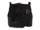 Blowfish Pauline (black Saddle Rock Pu) Women's Zip Boots
