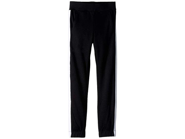Maddie By Maddie Ziegler French Terry Pants (big Kids) (black) Girl's Casual Pants