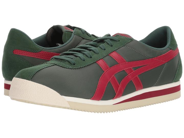 Onitsuka Tiger By Asics Tiger Corsair(r) (hunter Green/biking Red) Athletic Shoes