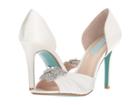 Blue By Betsey Johnson Briar (ivory Satin) High Heels