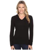 Royal Robbins Galaxy Hoodie (jet Black) Women's Sweatshirt