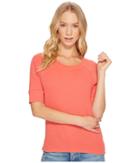 Lamade Fitz Thermal Crew Top (lady Danger) Women's Clothing