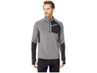 Obermeyer Flex 1/4 Zip Base Layer Top (light Heather Grey) Men's Clothing