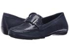 Walking Cradles March (navy Patent Lizard Leather) Women's Shoes