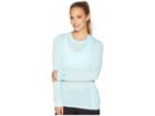 White Sierra Bug Free Trail Long Sleeve Tee (aqua) Women's Long Sleeve Pullover