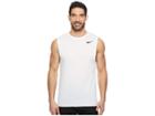 Nike Dry Training Tank (white/white/black) Men's Sleeveless