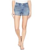 Blank Nyc High-rise Shorts In Guilty Party (guilty Party) Women's Shorts