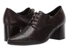 Ecco Shape 45 Pointy Block (coffee) Women's Shoes