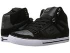 Dc Spartan High Wc Se (black/dark Grey) Men's Skate Shoes