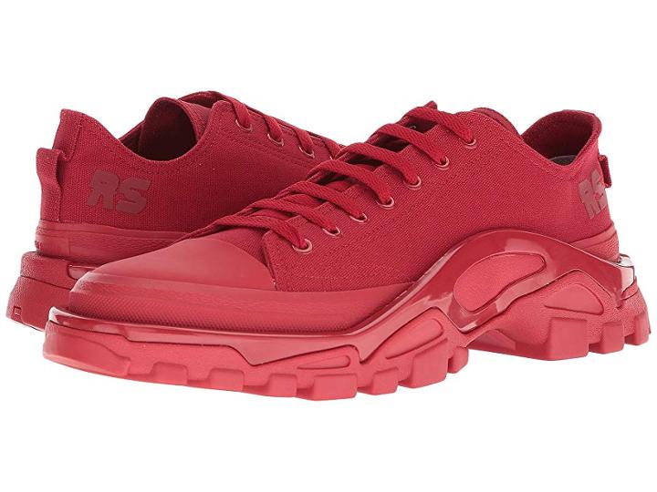 Adidas By Raf Simons Detroit Runner (power Red/power Red/power Red) Men's Shoes