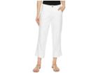 Jag Jeans Eden Wide Cuff Denim Crop In White (white) Women's Jeans