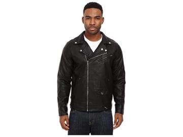 Obey Bastards Pu Jacket (black) Men's Coat