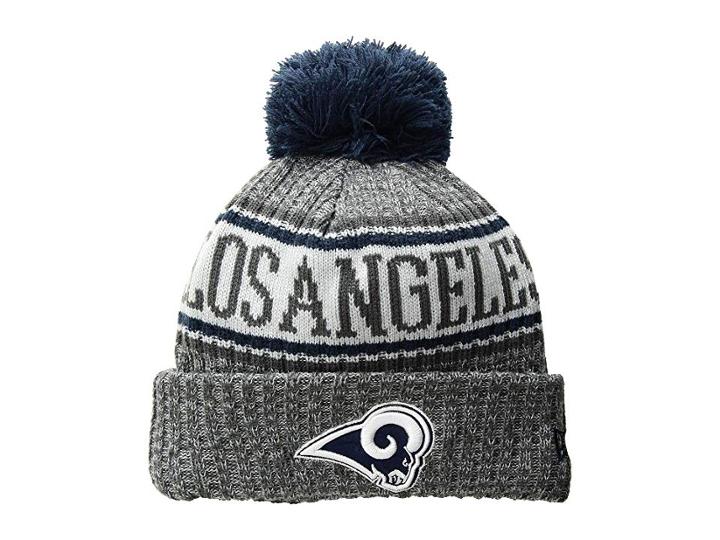 New Era Los Angeles Rams Sport Knit (dark Grey) Baseball Caps