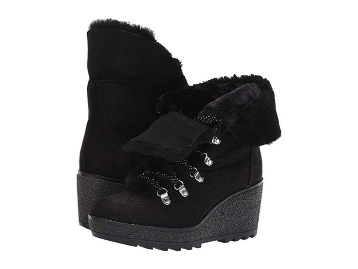 J.crew Nordic Wedge Boot (black) Women's Shoes