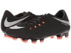 Nike Hypervenom Phelon Iii Fg (black/metallic Silver) Men's Soccer Shoes