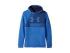 Under Armour Kids Rival Hoodie (big Kids) (ultra Blue/midnight Navy/midnight Navy) Boy's Sweatshirt