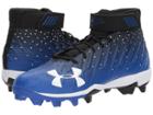 Under Armour Ua Harper Rm (black/team Royal) Men's Cleated Shoes