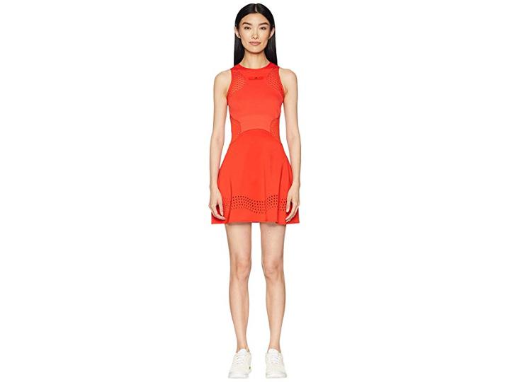 Adidas Stella Mccartney Q3 Dress (core Red) Women's Dress