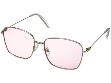 Thomas James La By Perverse Sunglasses Eva (gold/pink Transparent Lens) Fashion Sunglasses