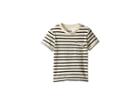 Hudson Kids Slub Jersey Pocket Tee With Back Seam (toddler/little Kids/big Kids) (white/black) Boy's T Shirt