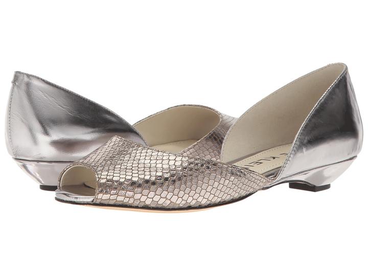 Anne Klein Fanetta (dark Silver/pewter Leather) Women's Shoes