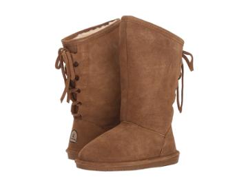 Bearpaw Kids Phylly (little Kid/big Kid) (hickory) Girls Shoes