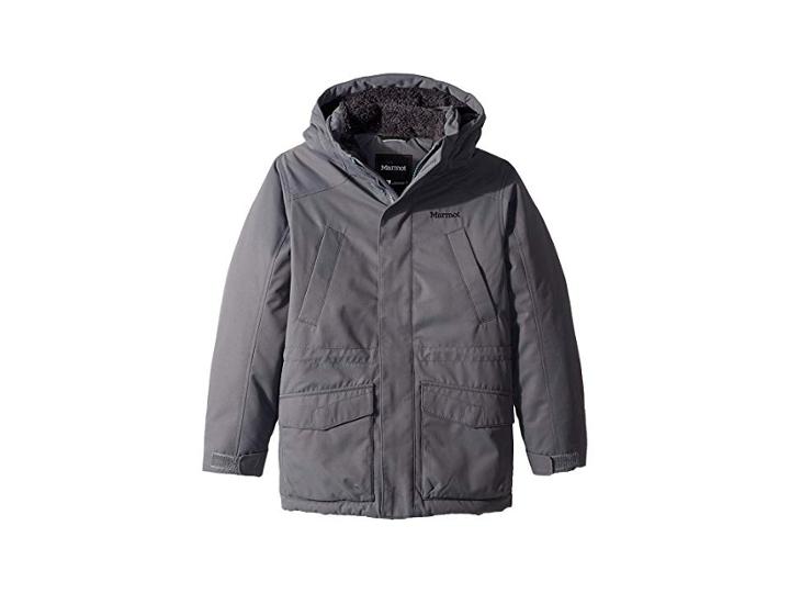 Marmot Kids Boy's Bridgeport Jacket (little Kids/big Kids) (steel Onyx) Boy's Coat