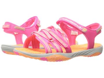 Jambu Kids Lowi (toddler/little Kid/big Kid) (fuchsia/coral) Girls Shoes
