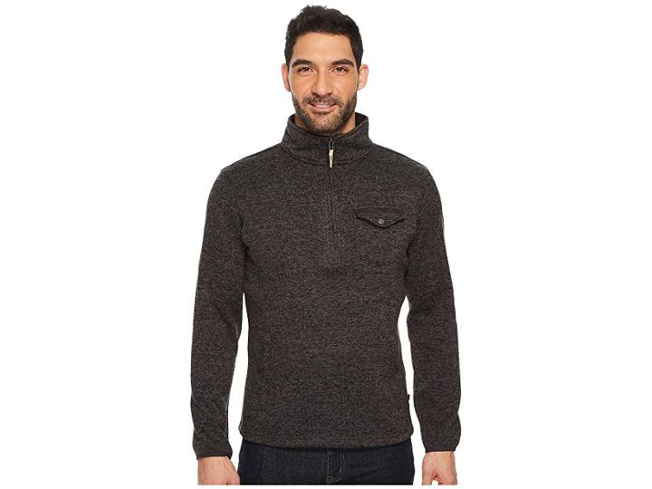 Mountain Khakis Old Faithful 1/4 Zip Sweater (black) Men's Sweater