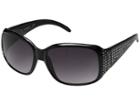 Guess Gf4000 (shiny Black/gradient Smoke) Fashion Sunglasses