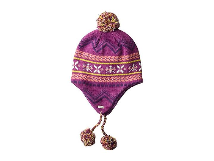 Burton Kids Cocoa Earflap Beanie (little Kids/big Kids) (grapeseed 1) Beanies