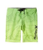 Hurley Kids Phantom 30 Boardshorts (big Kids) (voltage Green) Boy's Swimwear