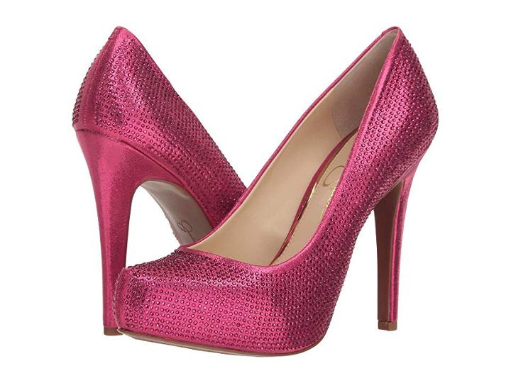 Jessica Simpson Parisah 2 (dragon Fruit Shimmer Sand) Women's Shoes