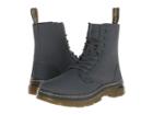 Dr. Martens Combs Fold Down Boot (charcoal Extra Tough Nylon/rubbery) Lace-up Boots